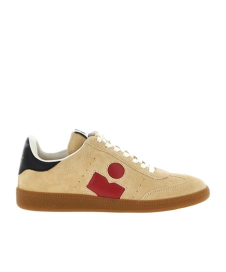 Isabel Marant Suede Luxe Sneakers Rubber Sole In Beige
