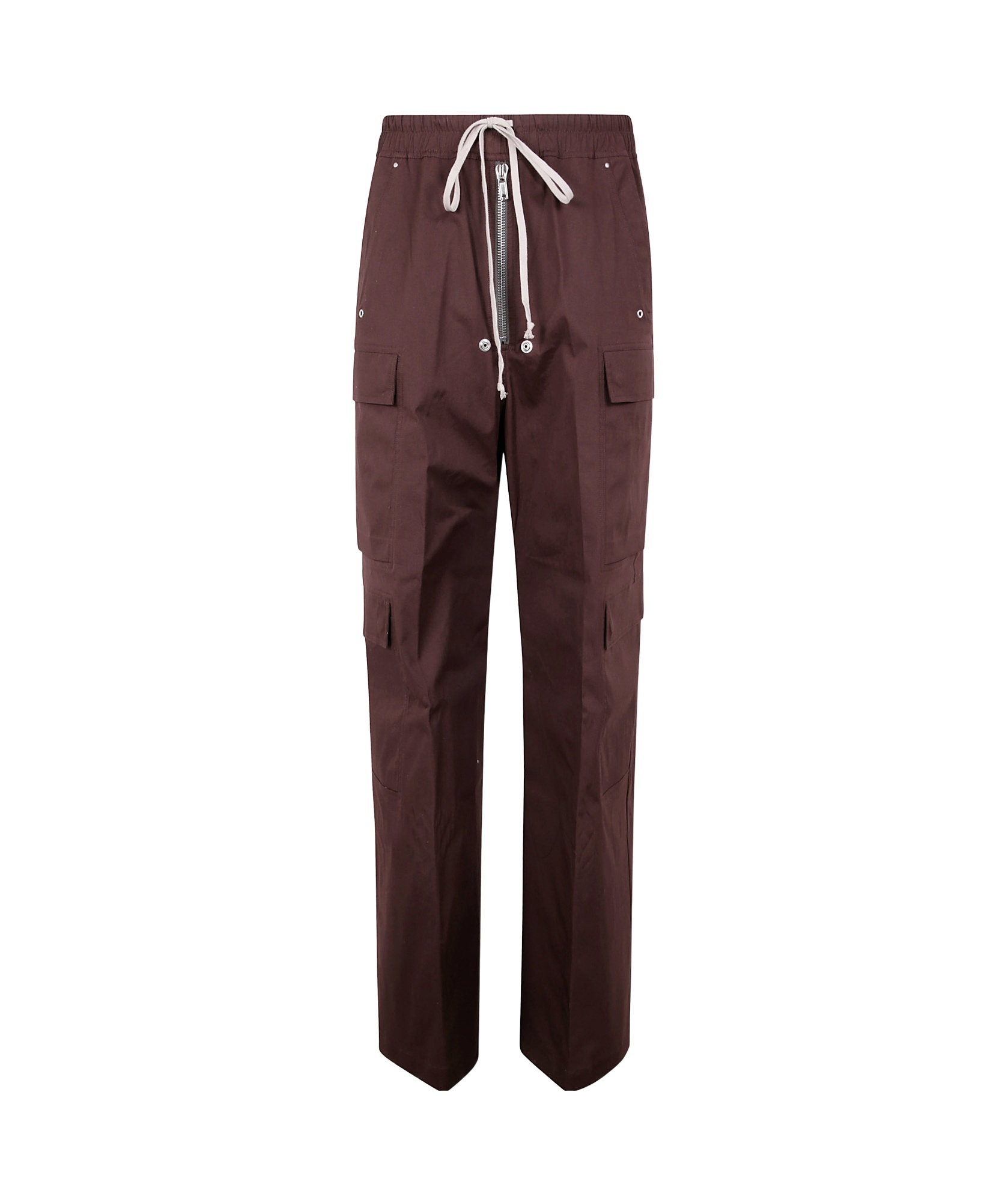 Rick Owens Drawstring Casual Pants In Red