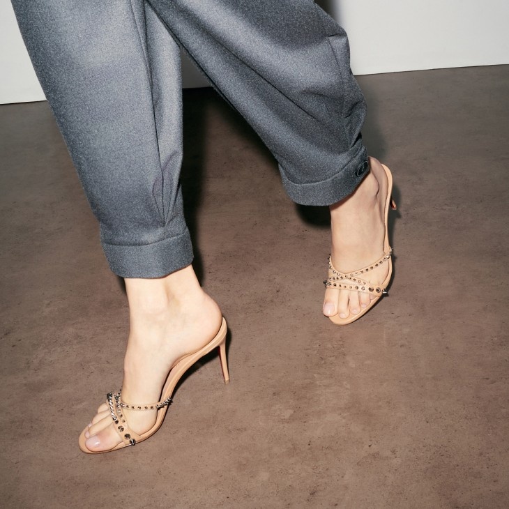 CHRISTIAN LOUBOUTIN 85MM TATOOSH SPIKES SANDALS