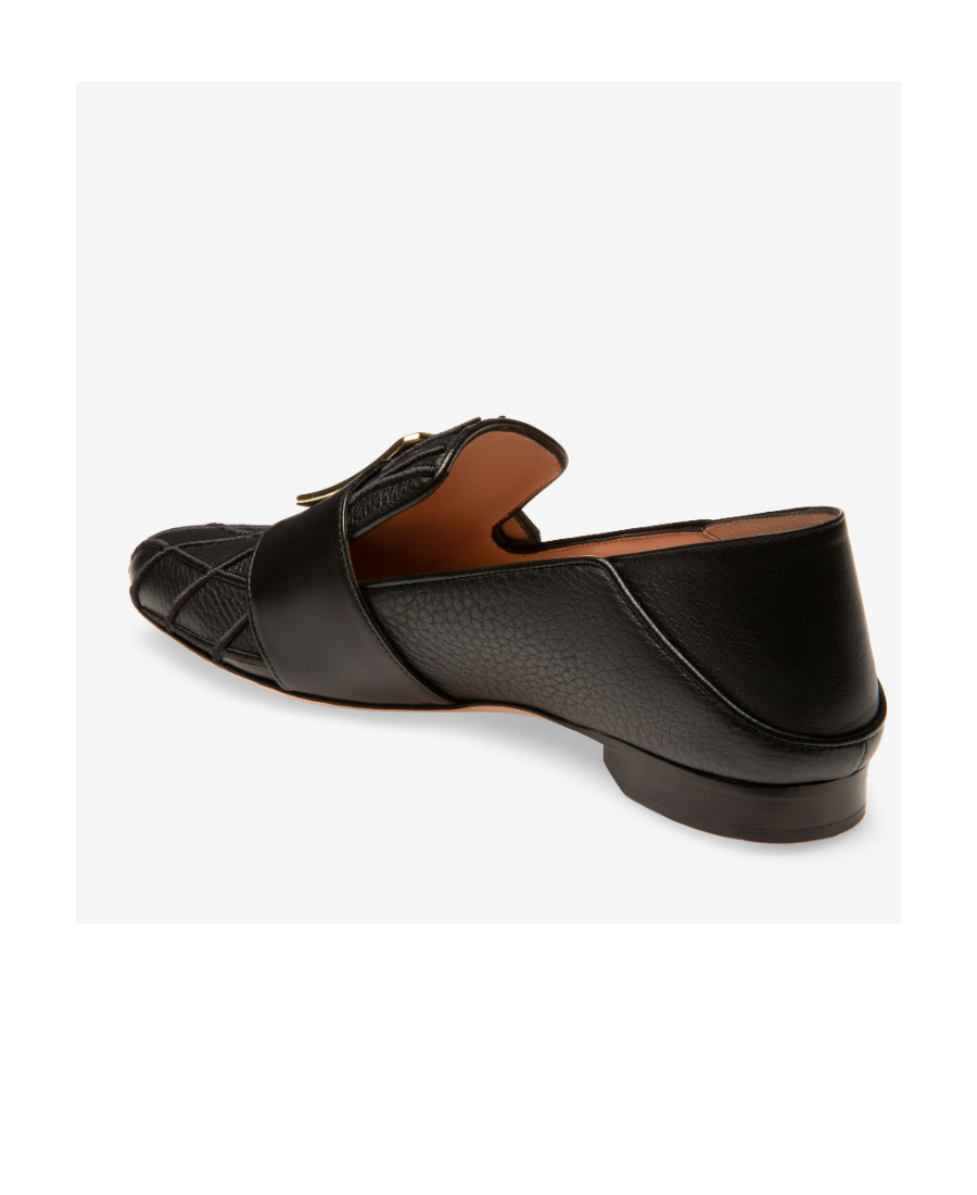 Bally Janelle Golden Button Love Shoes In Multicolor