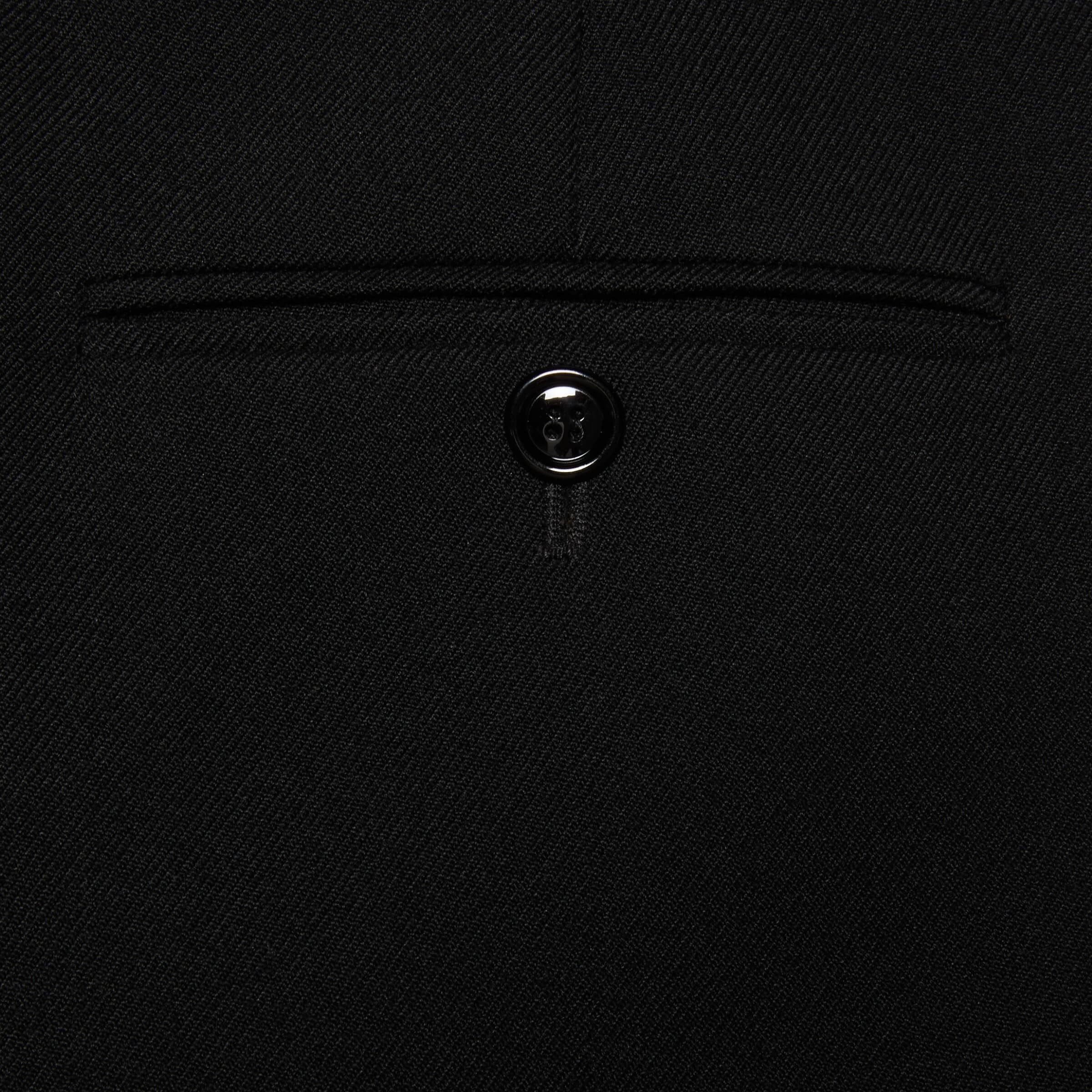 Gucci Women's Wool Blend Trousers In Black