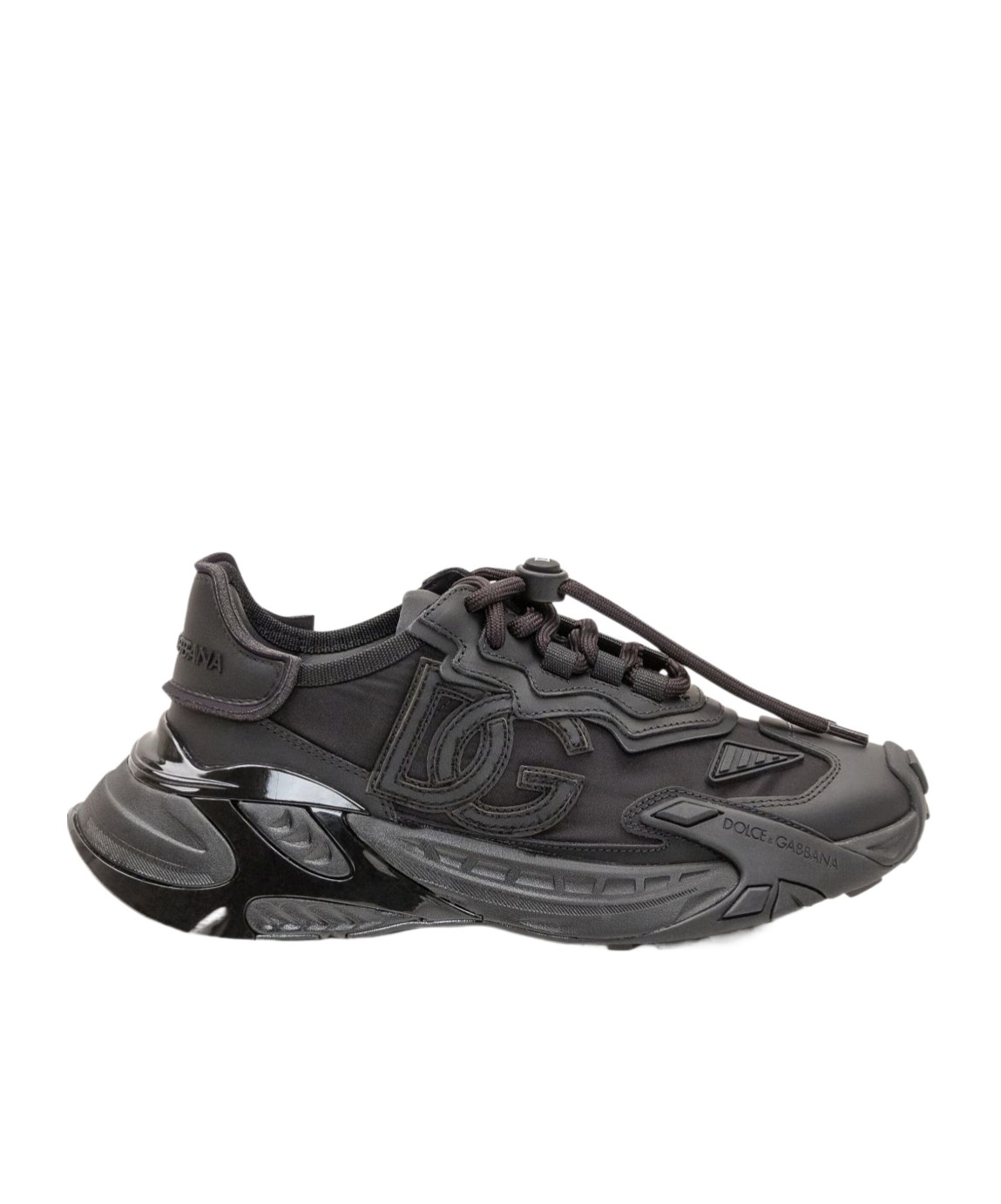 Dolce & Gabbana Day Faster Low-top Sneakers In Black