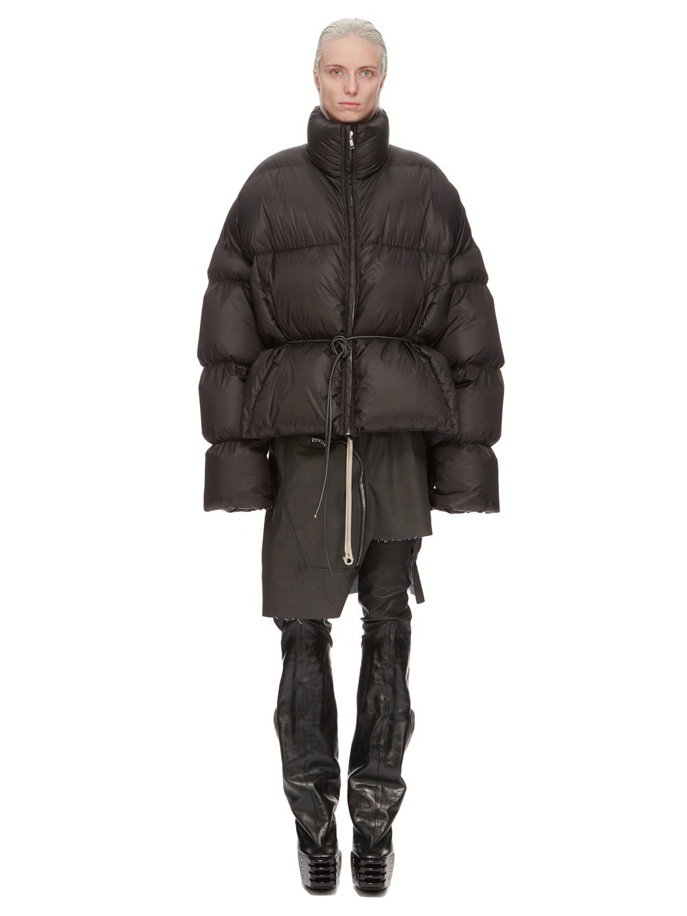Rick Owens Sail Down Jacket In Black