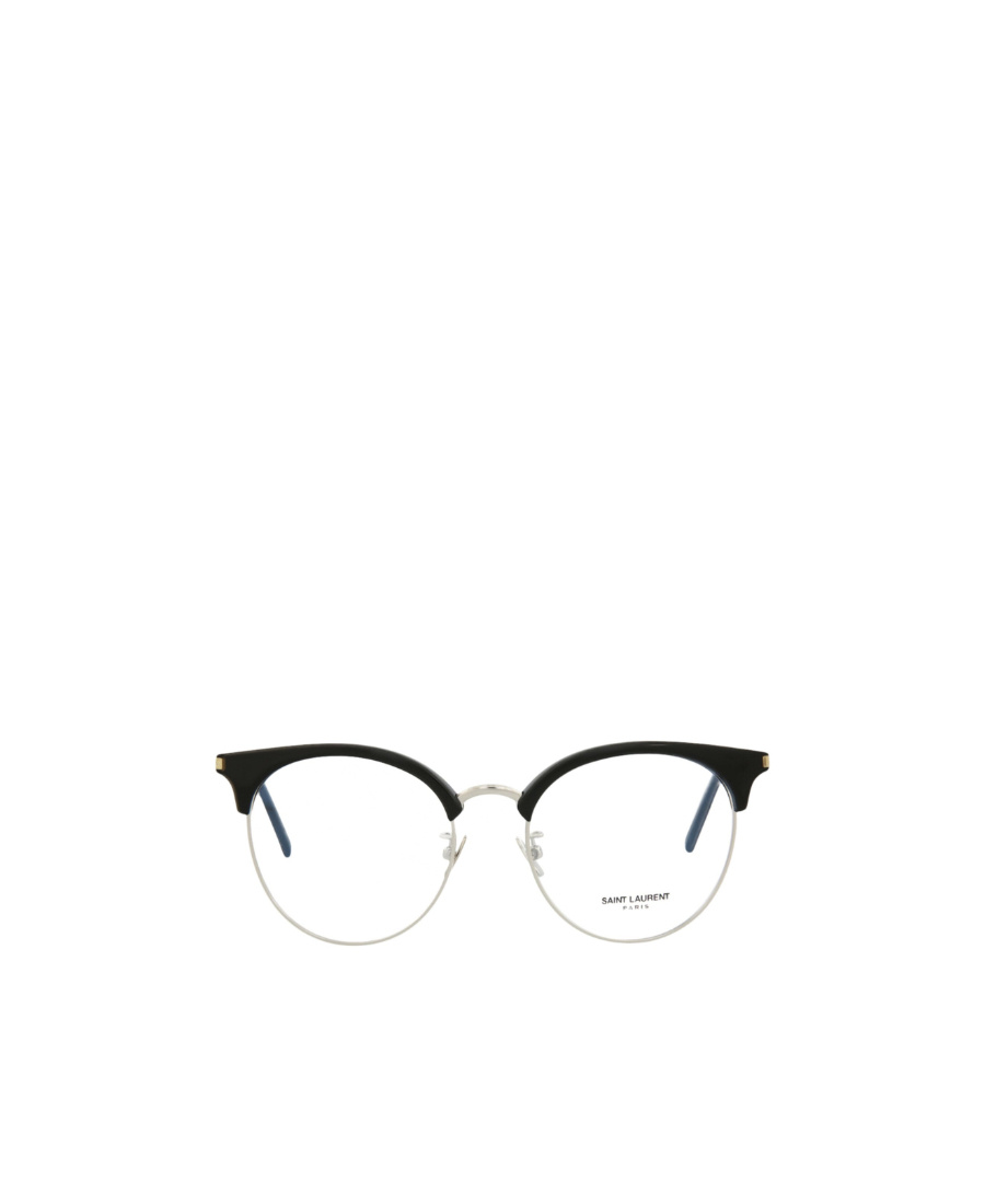 Saint Laurent Circular Flat Mirror In White