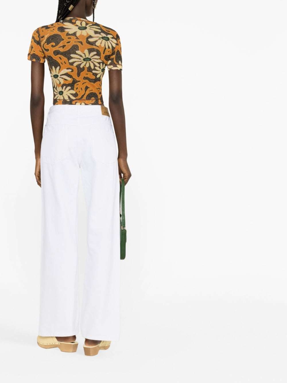 Isabel Marant Straight-leg Denim Jeans In White