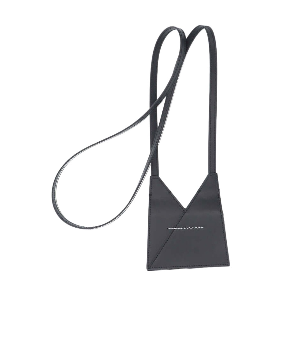 Mm6 Maison Margiela Japanese 6 Mini Crossbody Bag In Black