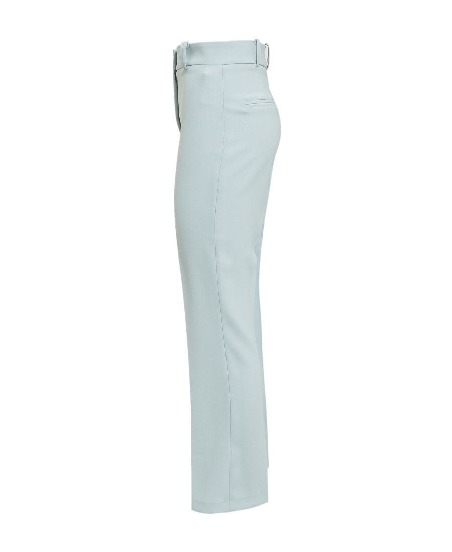 Hebe Studio The Smoking High Waist Cady Pants In Green
