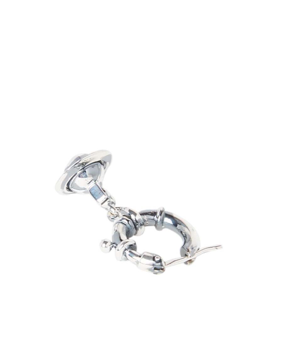 Vivienne Westwood Logo Earrings In White