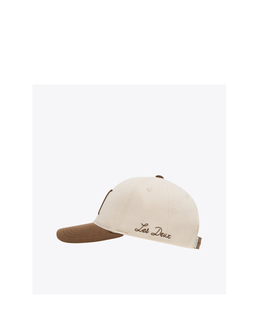 Les Deux Hit A Colored Baseball Cap In White