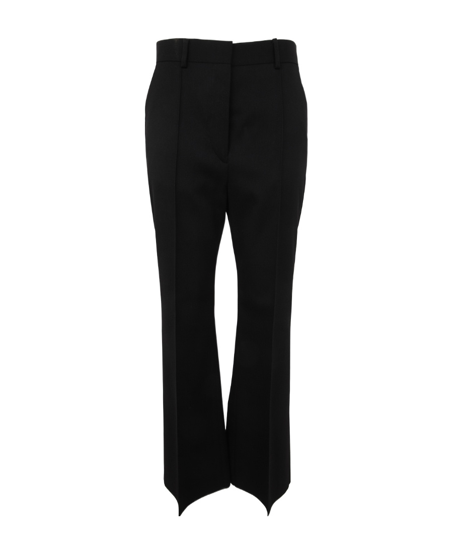 Lanvin Men's Tuxedo Cigarette Trousers In Black