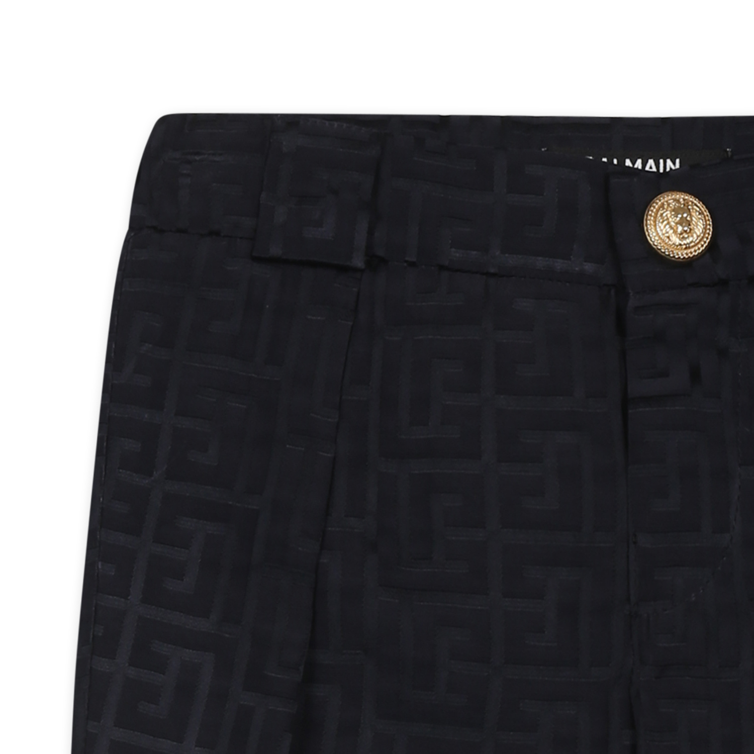BALMAIN BELT-LOOP PANTS