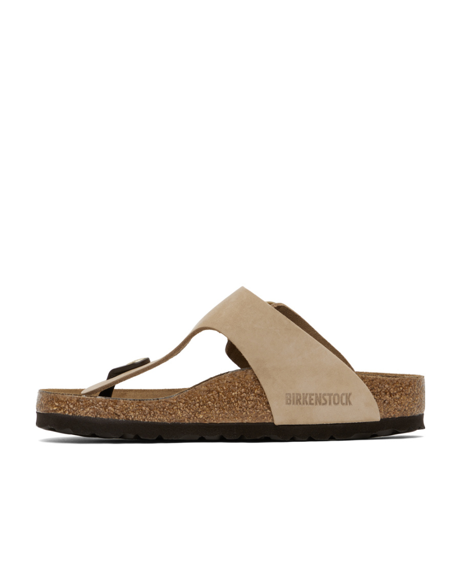 Birkenstock Sandals Gizeh Big Buckle In Nude