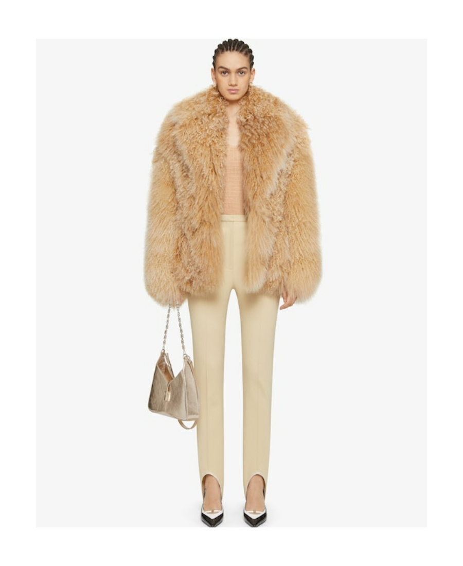 Givenchy Stirrup Pants In Twill In Nude