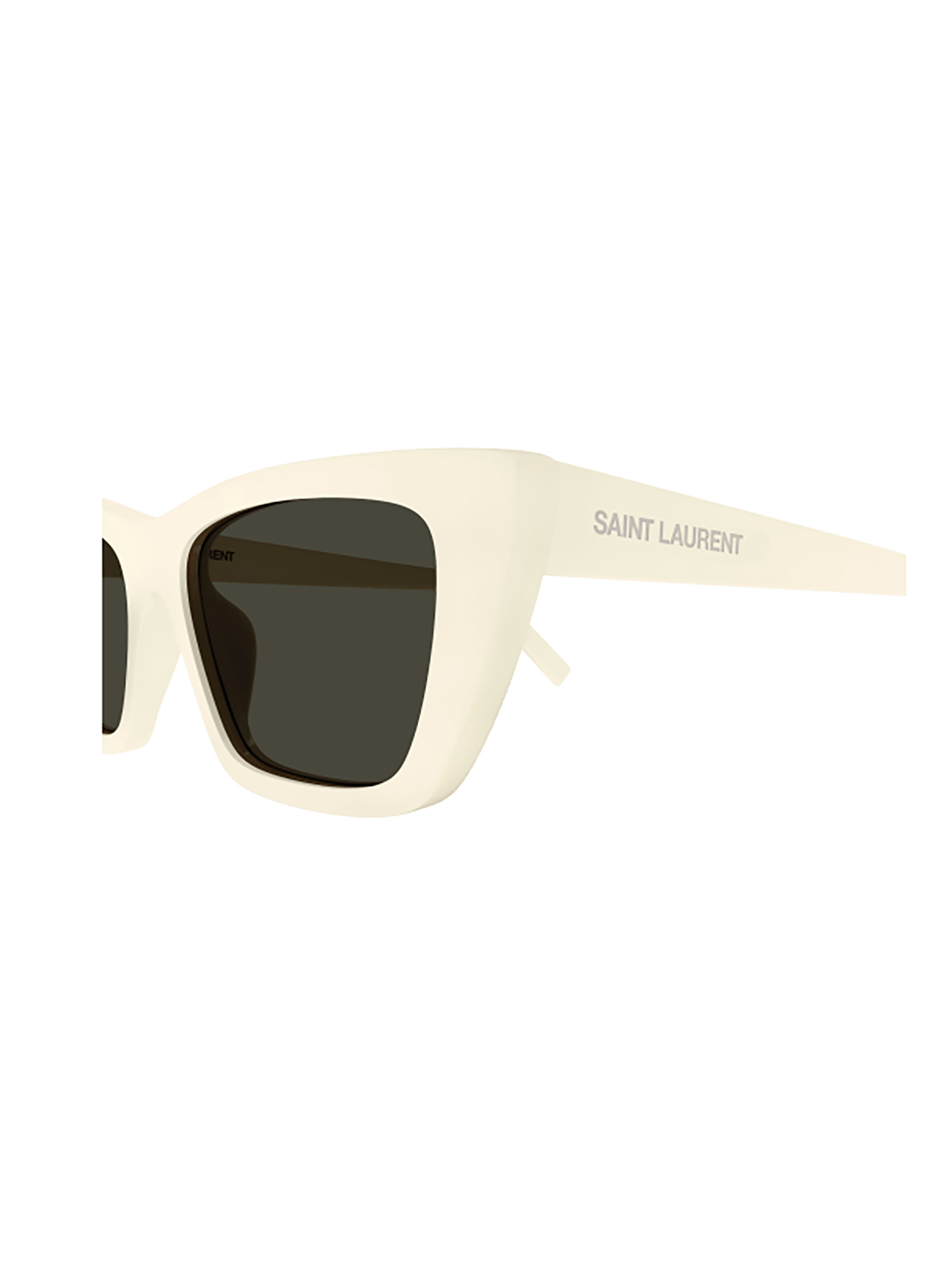 Saint Laurent Cat-eye Acetate Sunglasses In Green
