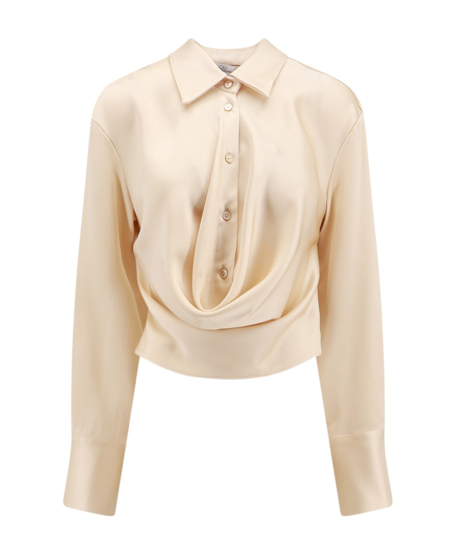 Blumarine Shirt In Nude