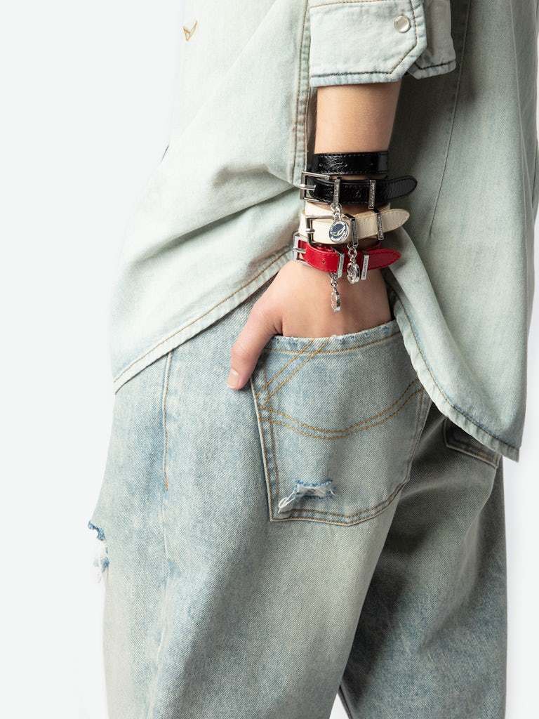 Zadig & Voltaire Sunny Leather Bracelet