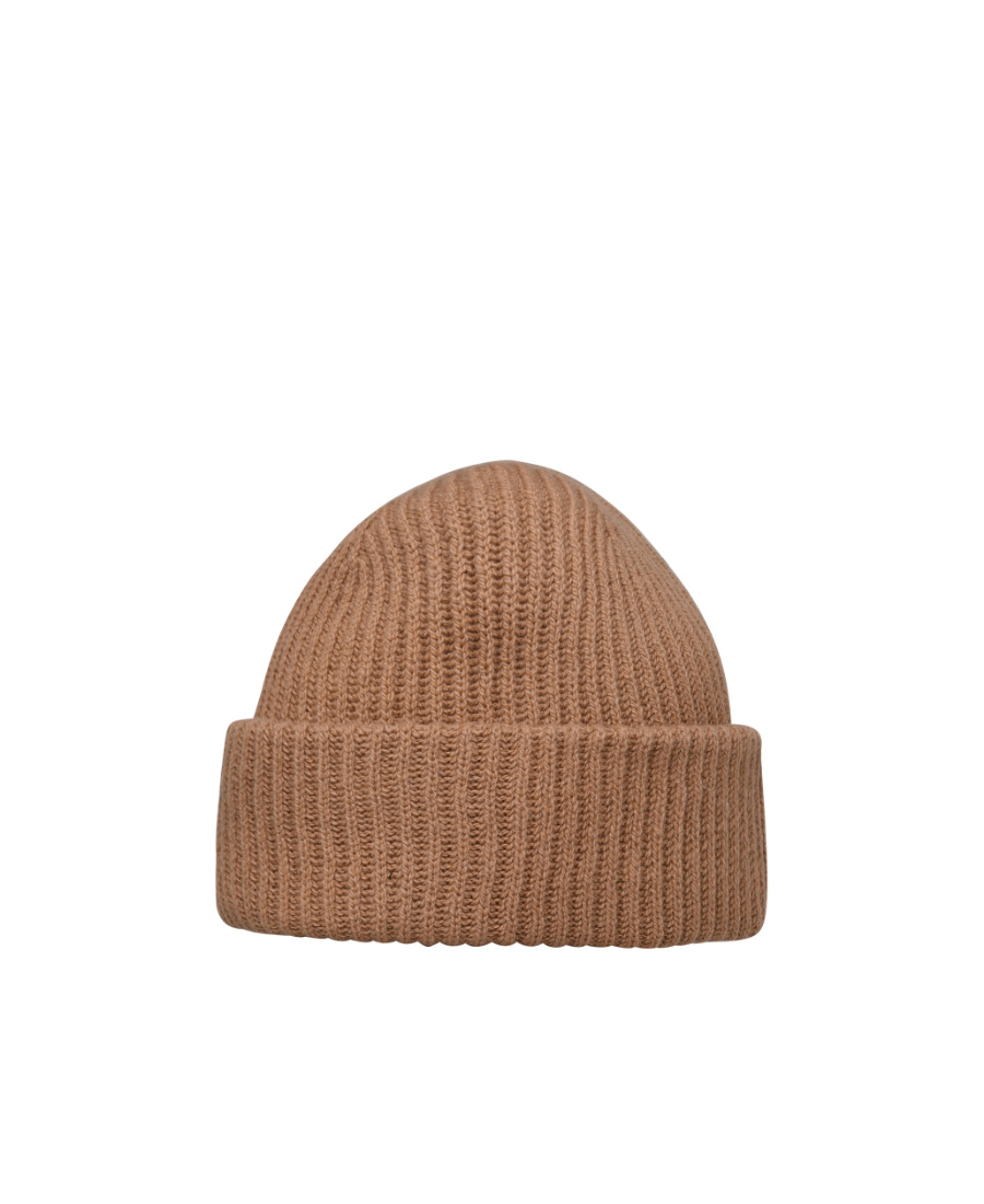 Apc Michelle Logo-patch Beanie In Brown