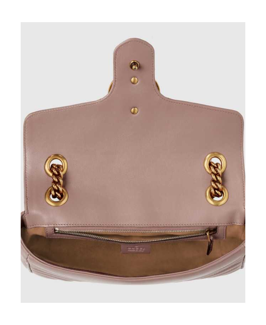 Gucci Gg Marmont Shoulder Bag In Pink