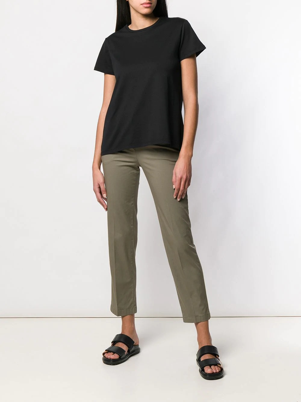 Aspesi Relaxed Fit T-shirt In Black