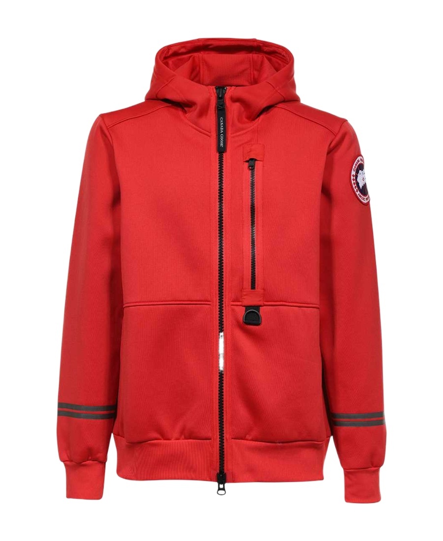 Canada Goose Long-sleeved Casual Jacket In Red