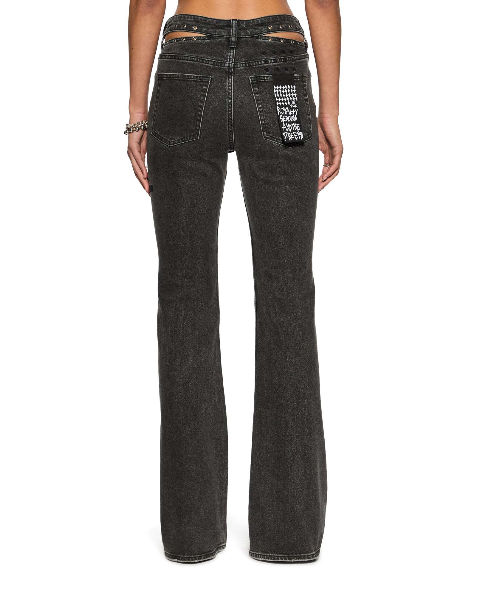 Ksubi Belt-loop Jeans In Black