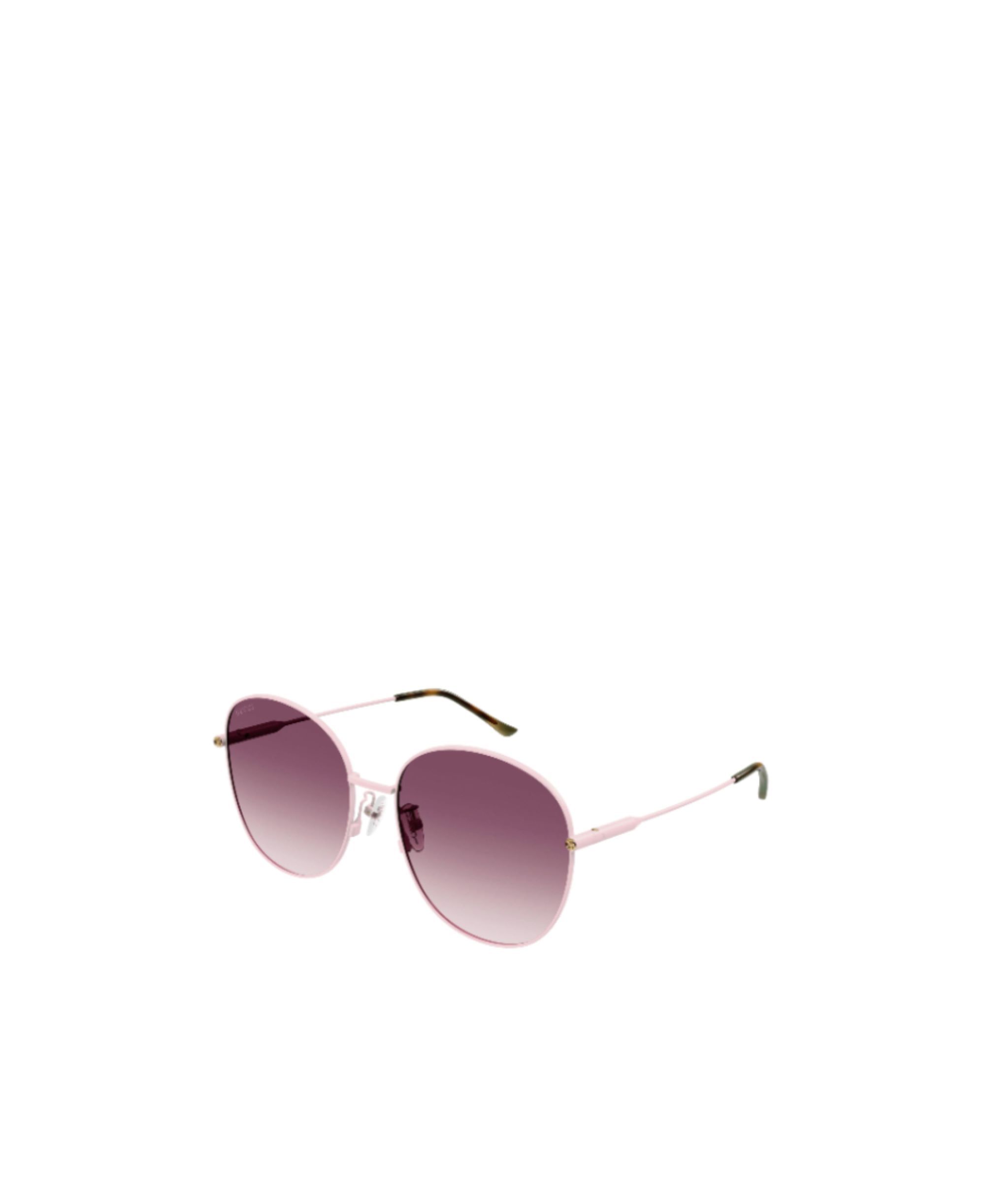 Gucci Interlocking G Logo-engraved Round-frame Sunglasses