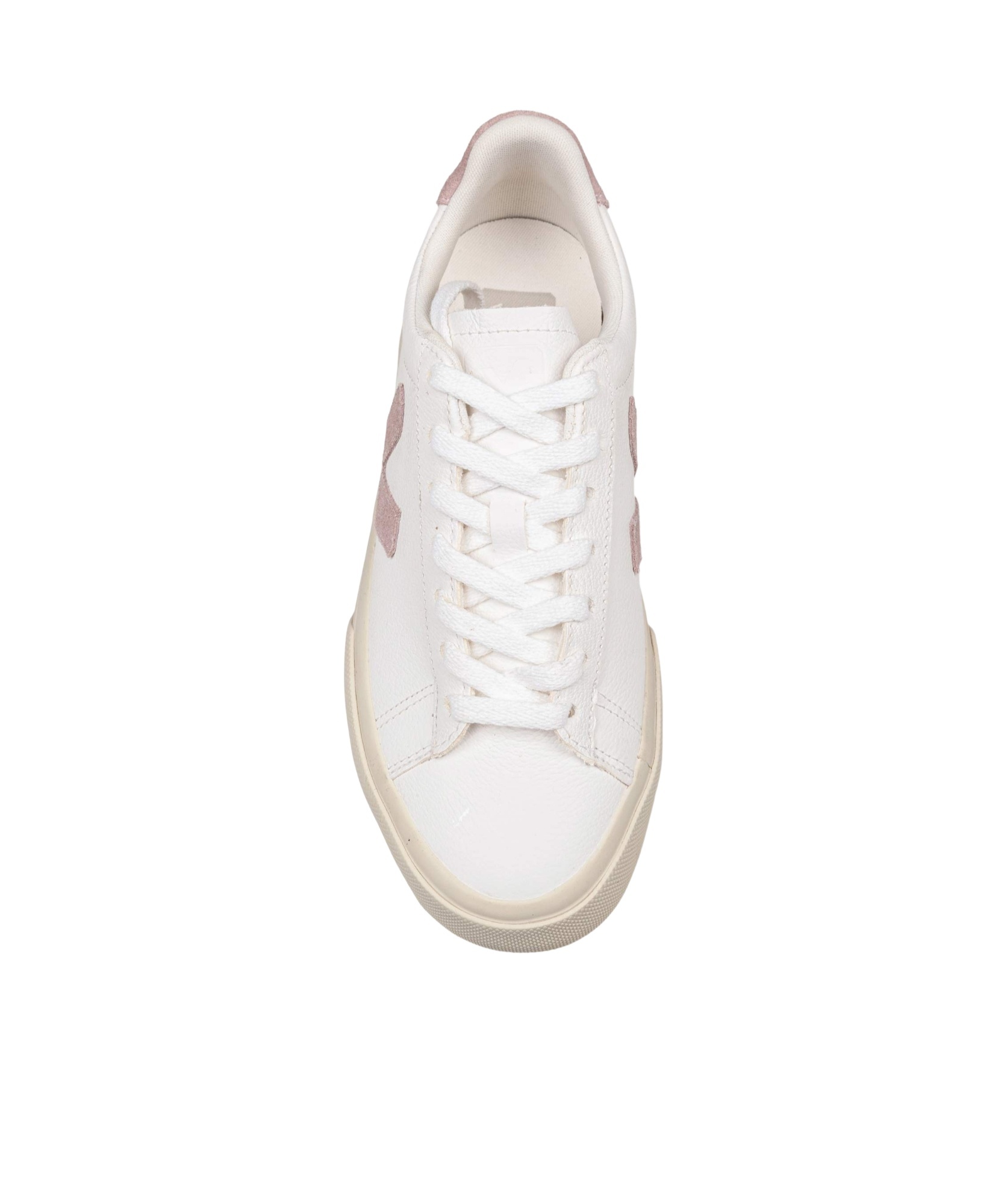 Veja Round Head Low-cut Casual Shoes In White