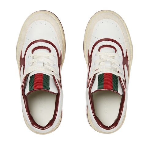 Gucci Re-web Sneakers In White