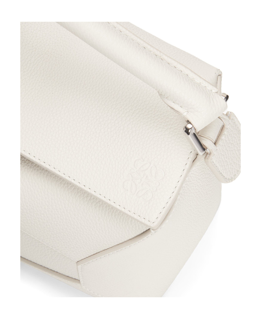 Loewe Puzzle Edge Monochrome Bag In White