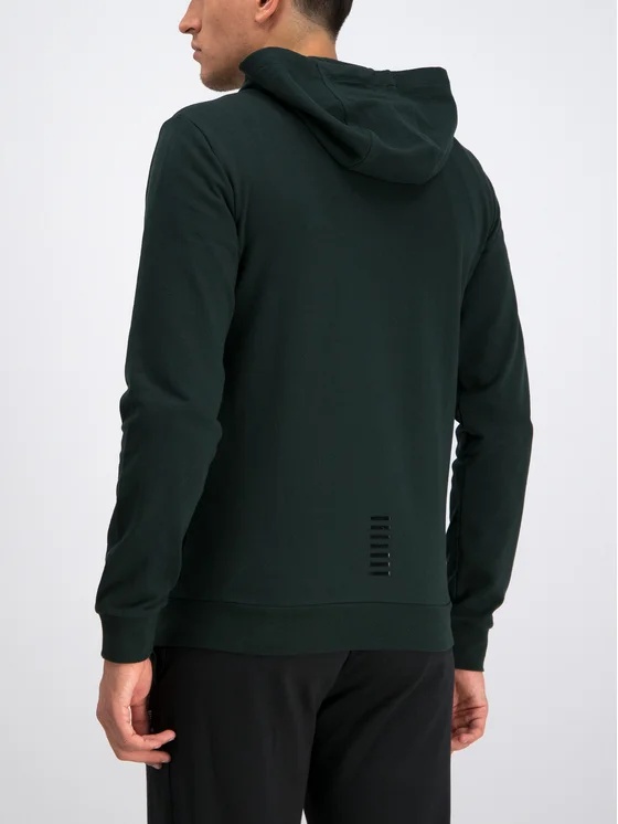 Ea7 Logo And Hat Casual Jacket In Black