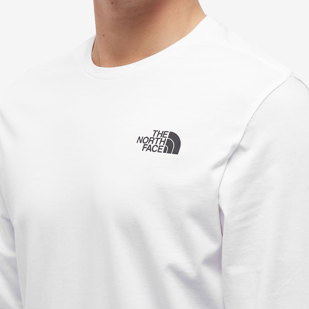 The North Face Long-sleeved T-shirt In White