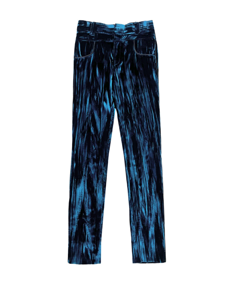 Saint Laurent Straight Casual Pants In Black