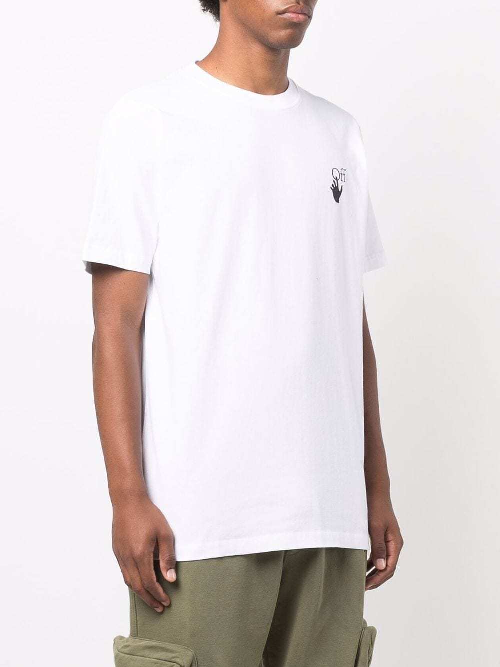 Off-white Caravaggio-print T-shirt In White