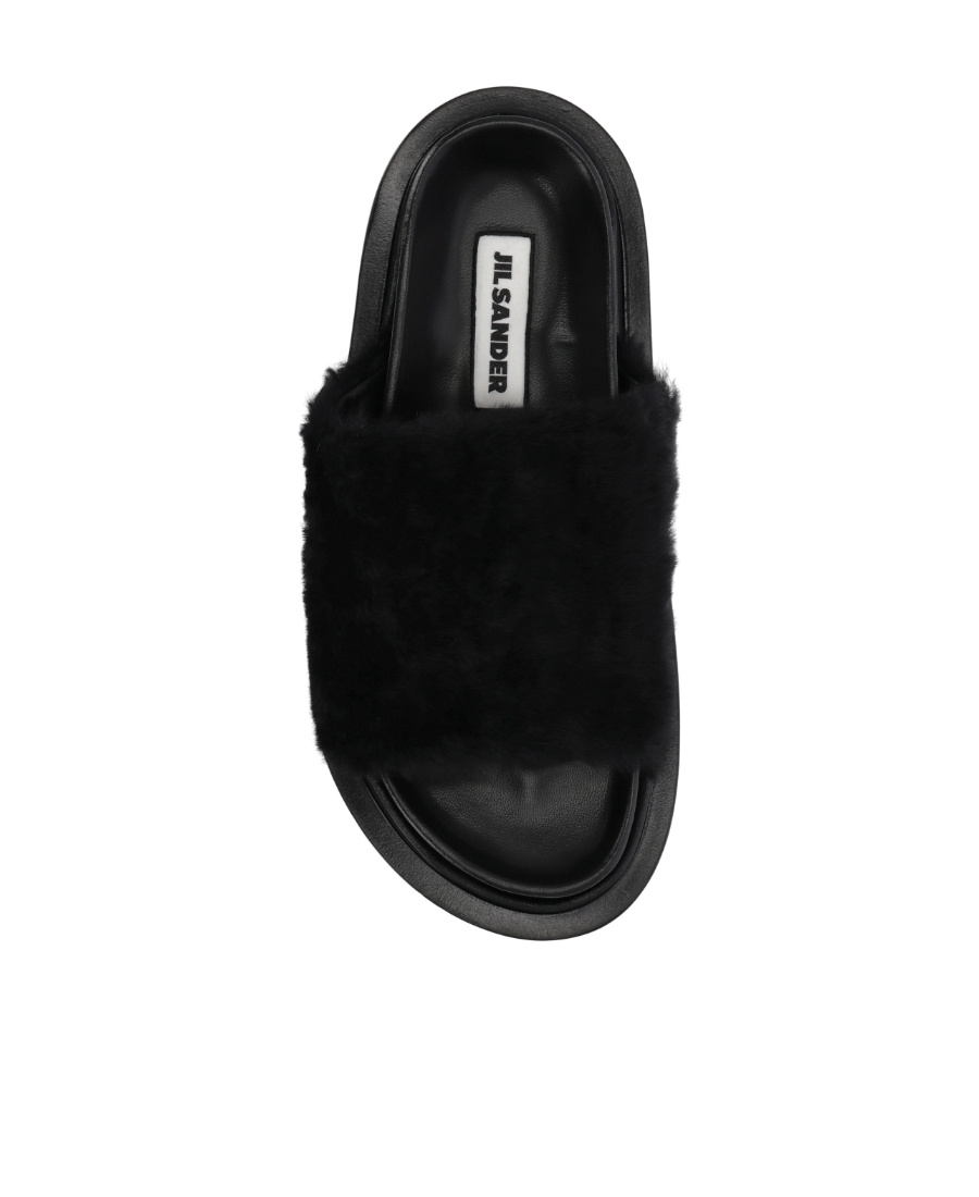 Jil Sander Open Toe Cold Drag In Black