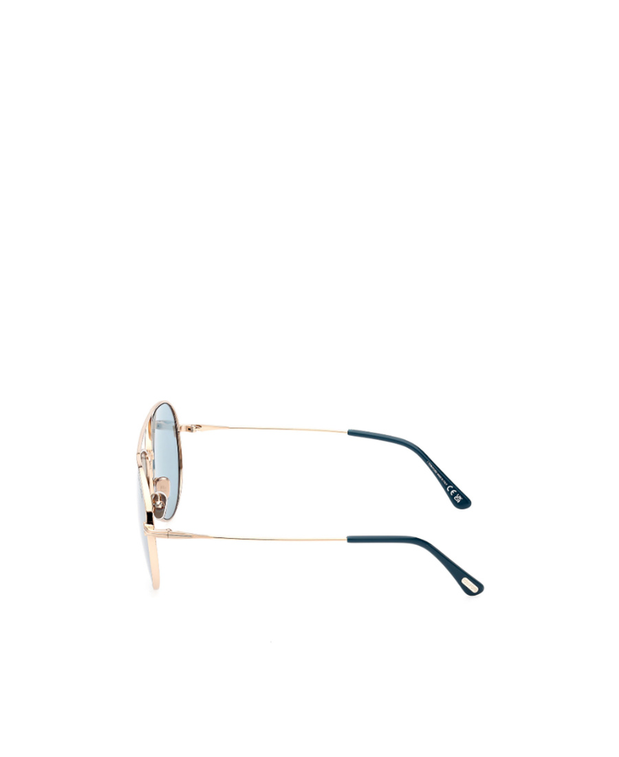 Tom Ford Eyewear Aviator Sunglasses In Green