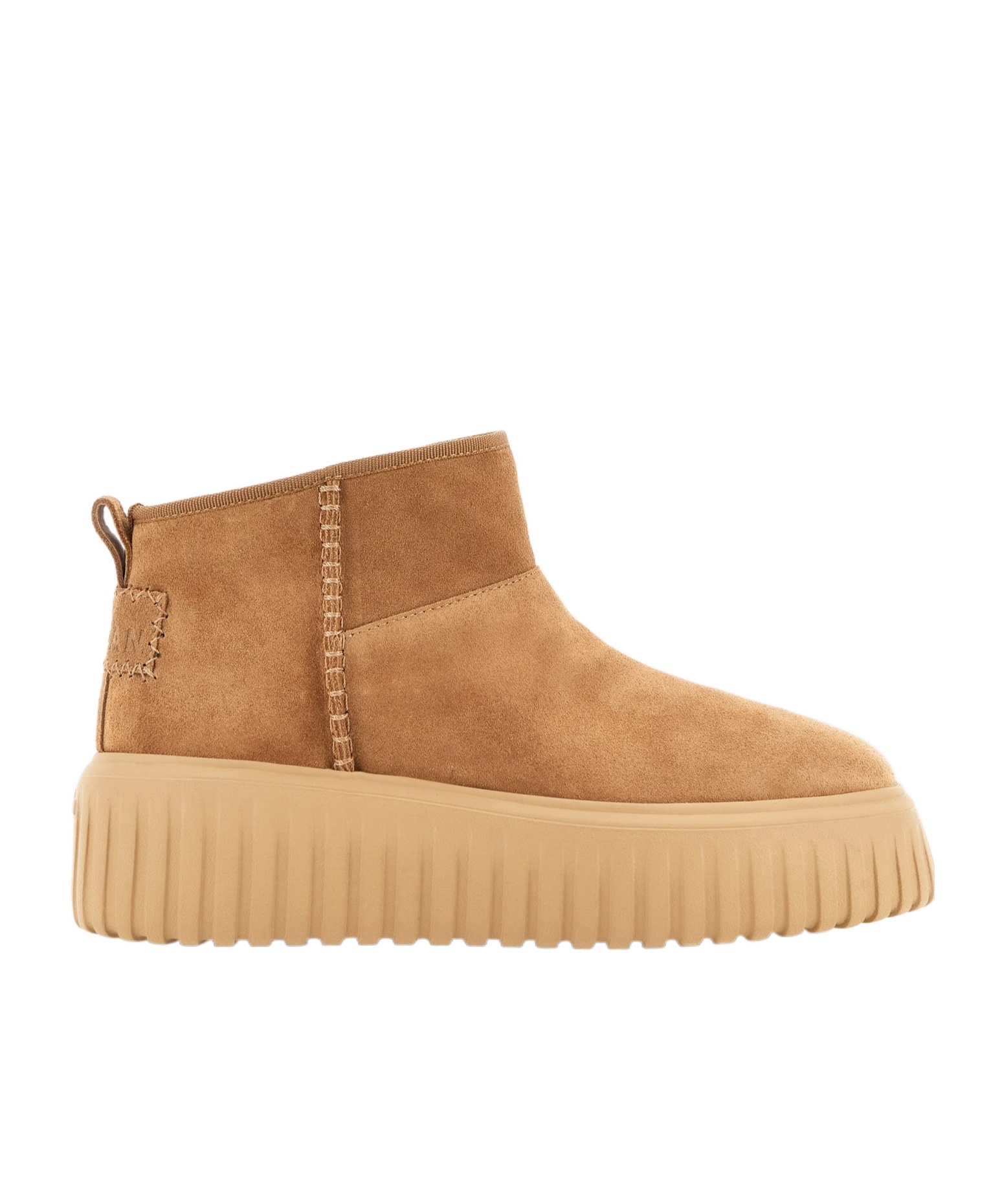 Hogan Low-top Boots Featuring H-stripes In Brown