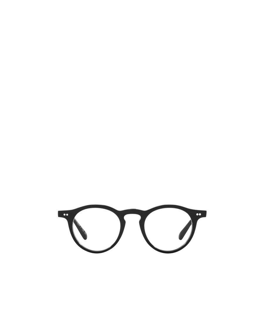 Oliver Peoples Round-frame Glasses In Black