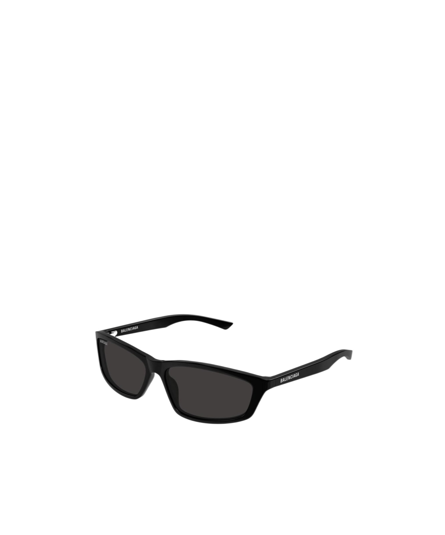 Balenciaga Rectangular Sunglasses In Black