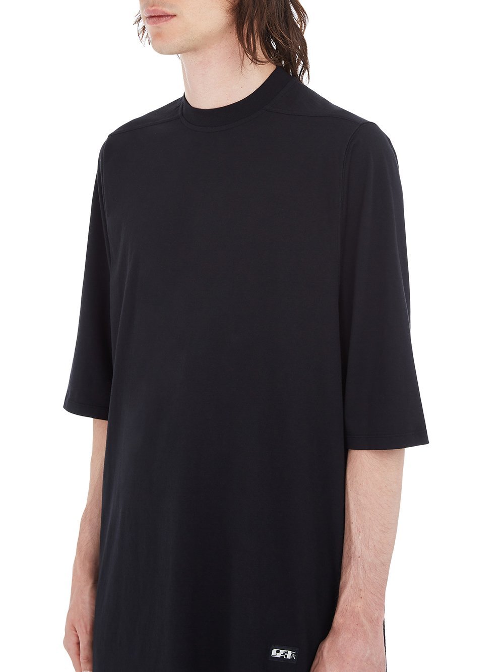 RICK OWENS DRKSHDW DRAPED STRAP T-SHIRT