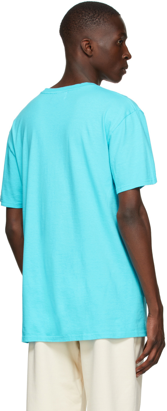 Awake Pattern Printed T-shirt In Blue