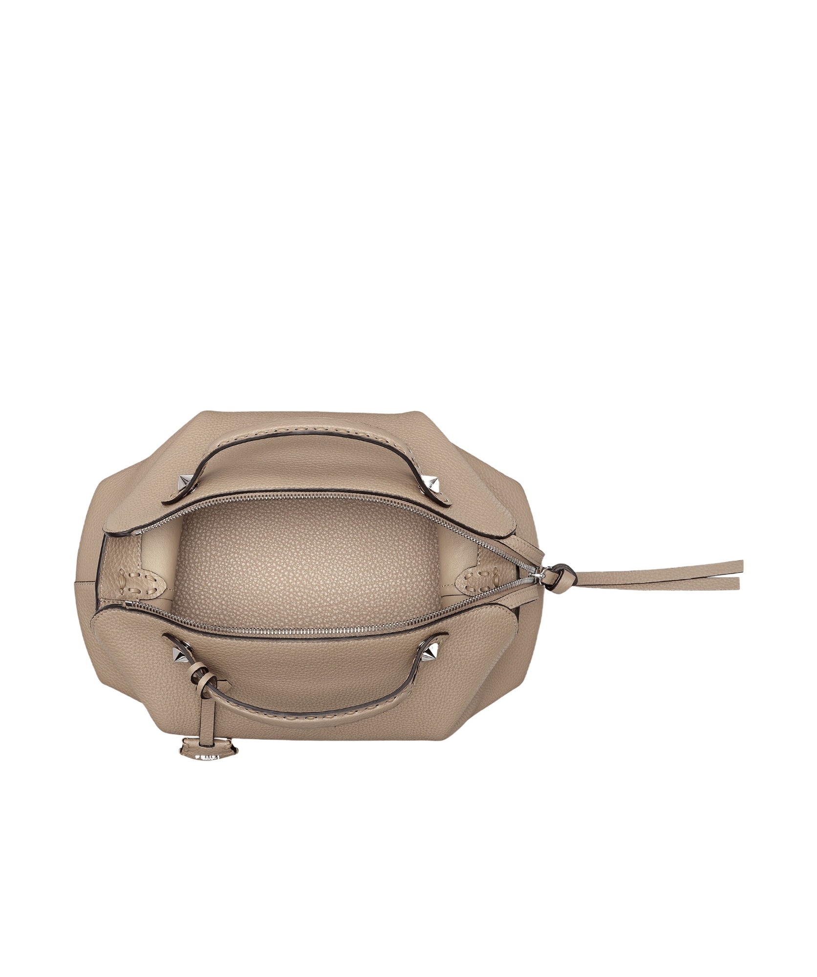 Fendi By The Way Selleria Medium Shoulder Bag In Nude