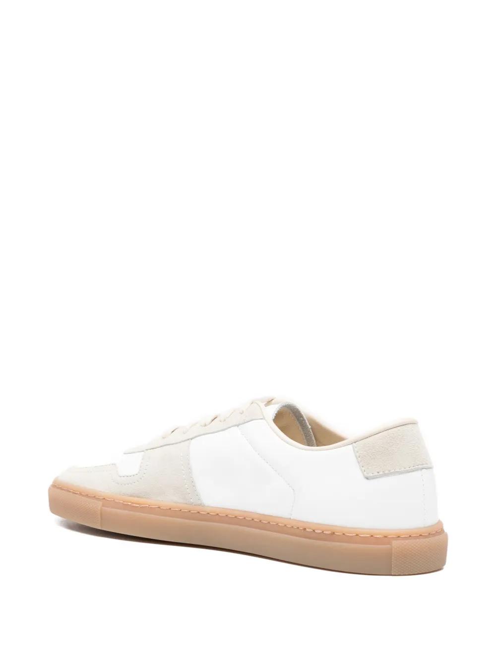 Common Projects Contemporary Low-top Sneakers Contrast Sole In White