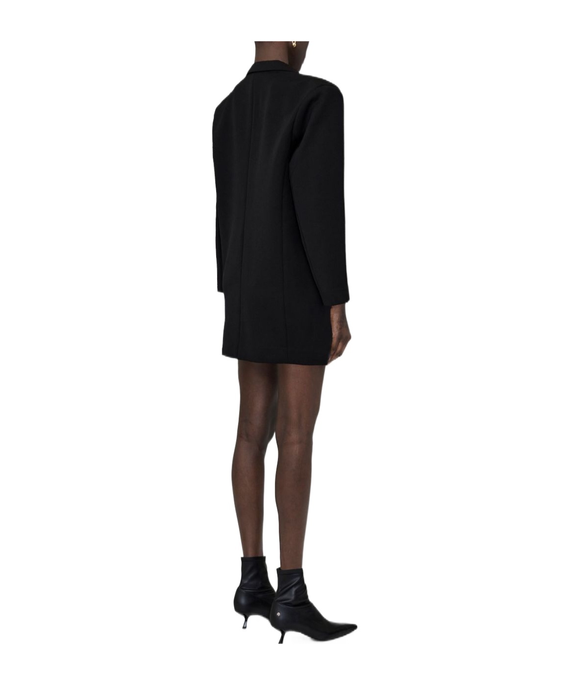 ANINE BING QUINN WOOL BLAZER DRESS