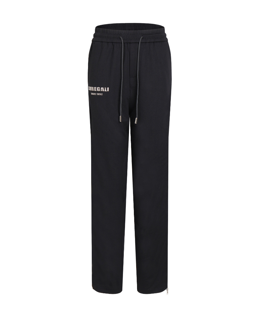 Liuregali Straight Casual Pants In Black