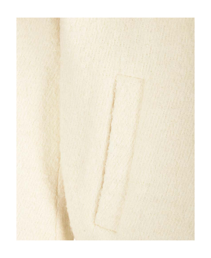 Isabel Marant Étoile Drogo Wool Blend Jacket In White