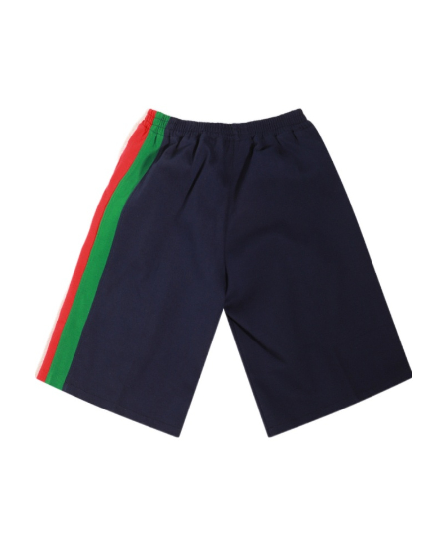Gucci Interlocking G Cotton Shorts In Black