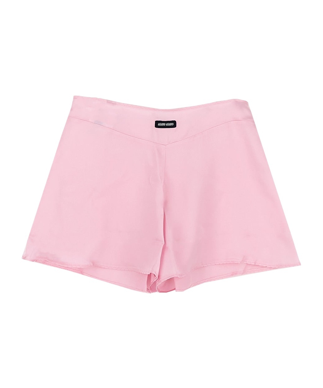 Miu Miu Logo Short In Pink