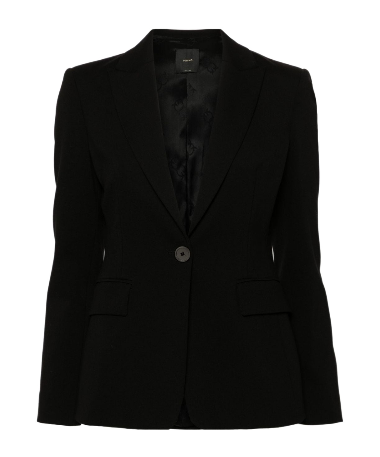 Shop Pinko Signum Blazer In Black