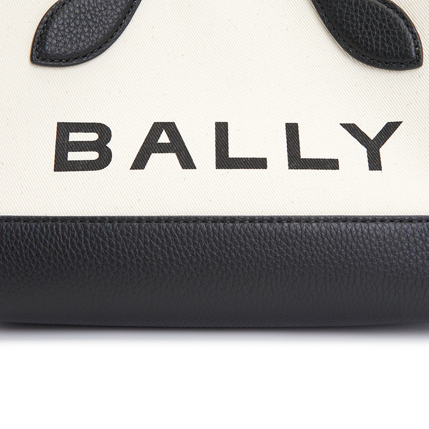 Shop Bally Logo Shoulder Bag In White