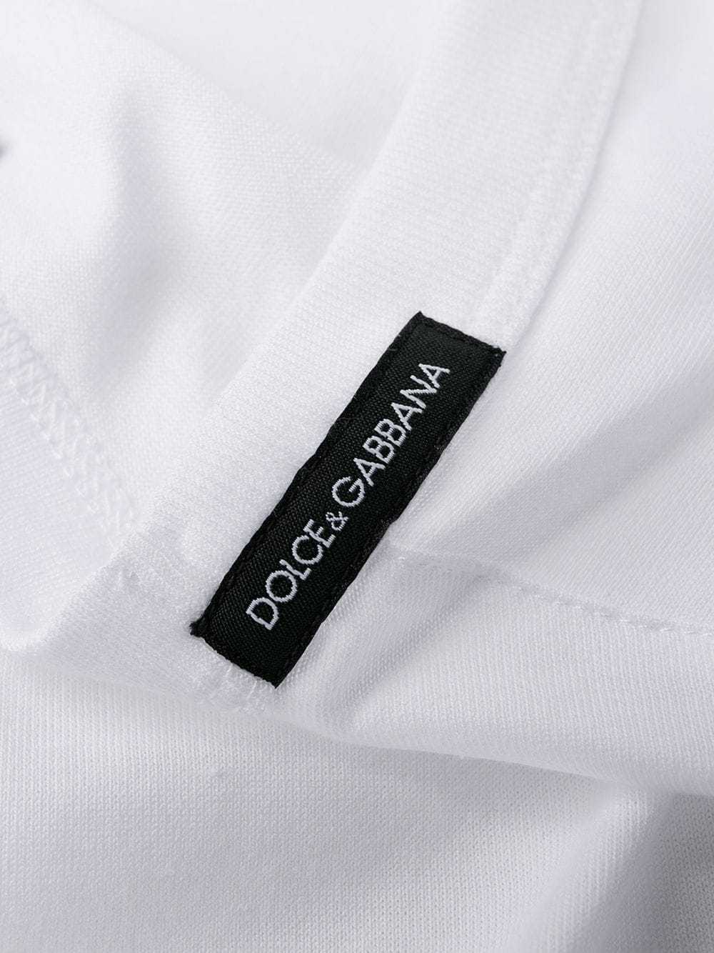 Dolce & Gabbana Dolce  Gabbana V-neck T-shirt In White